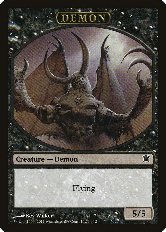 Demon Token [Innistrad Tokens] | Galaxy Games LLC