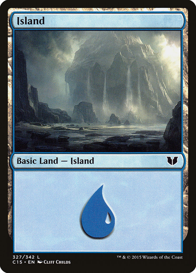 Island (327) [Commander 2015] | Galaxy Games LLC