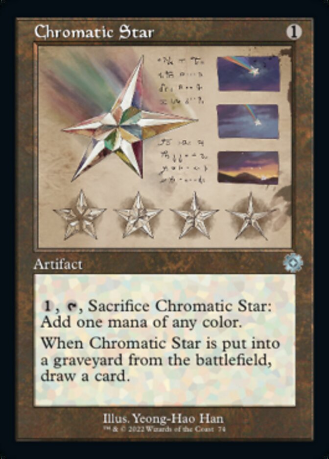 Chromatic Star (Retro Schematic) [The Brothers' War Retro Artifacts] | Galaxy Games LLC