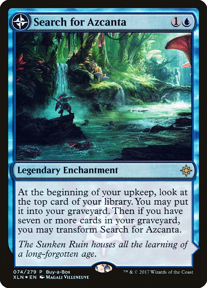 Search for Azcanta // Azcanta, the Sunken Ruin (Buy-A-Box) [Ixalan Treasure Chest] | Galaxy Games LLC