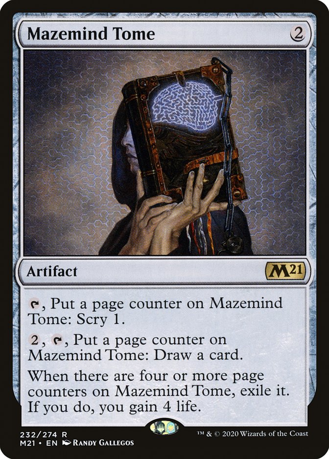 Mazemind Tome [Core Set 2021] | Galaxy Games LLC