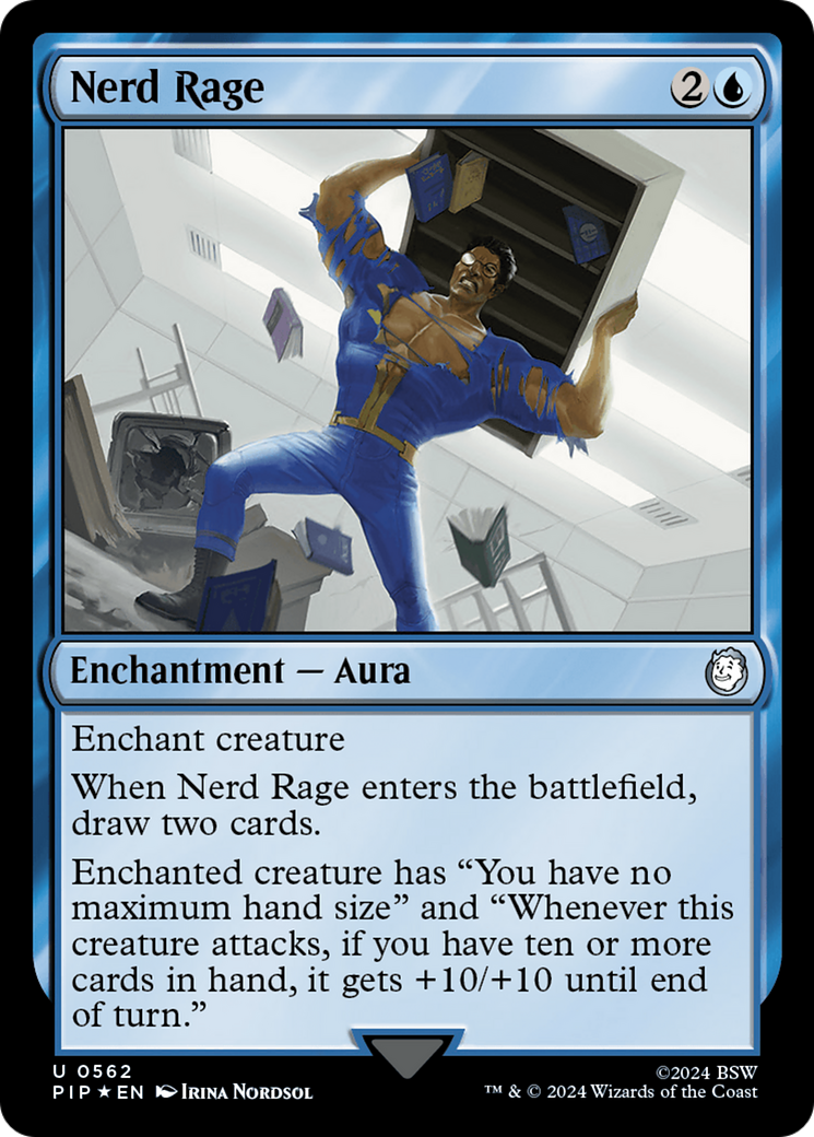 Nerd Rage (Surge Foil) [Fallout] | Galaxy Games LLC