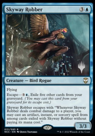 Skyway Robber (Promo Pack) [Streets of New Capenna Commander Promos] | Galaxy Games LLC