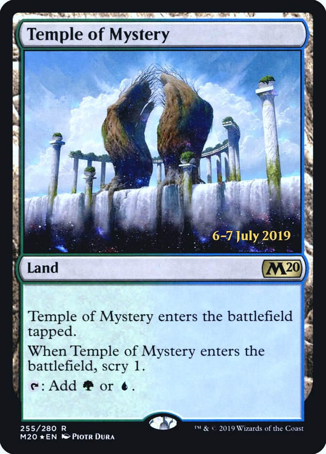 Temple of Mystery [Core Set 2020 Prerelease Promos] | Galaxy Games LLC