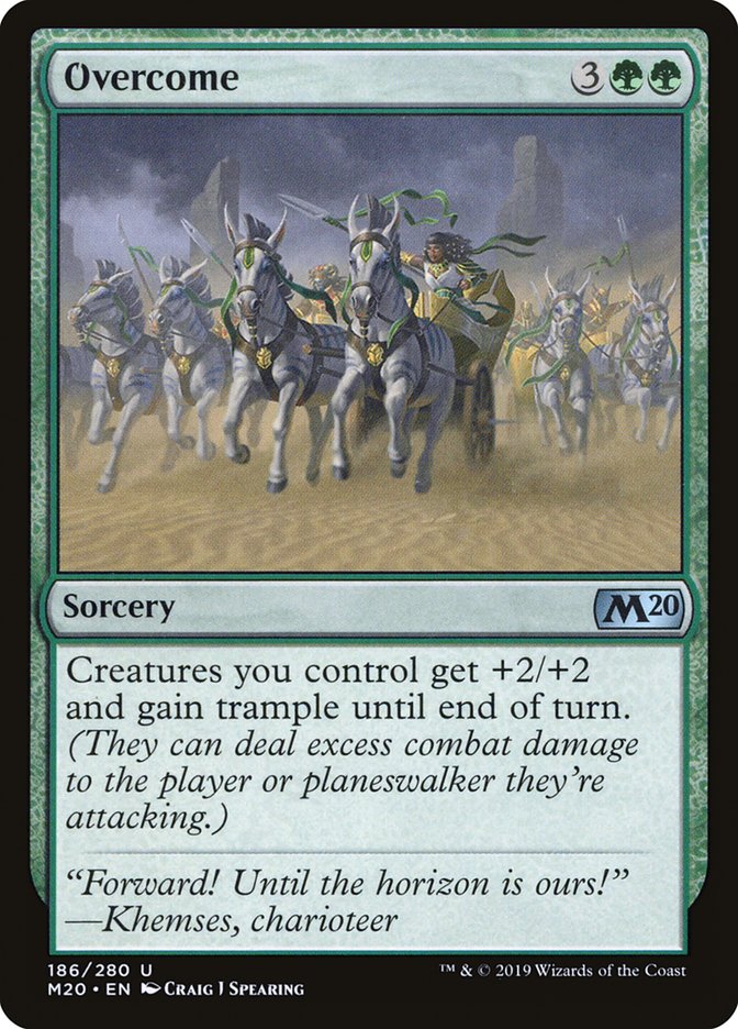 Overcome [Core Set 2020] | Galaxy Games LLC