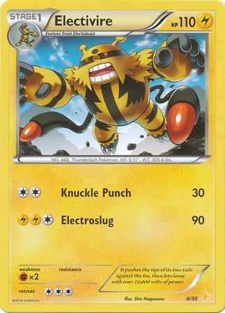 Electivire (4/30) [XY: Trainer Kit 3 - Pikachu Libre] | Galaxy Games LLC