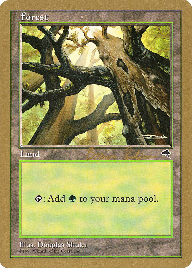 Forest (bs347) (Brian Selden) [World Championship Decks 1998] | Galaxy Games LLC