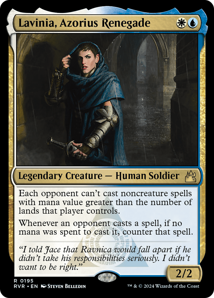 Lavinia, Azorius Renegade [Ravnica Remastered] | Galaxy Games LLC