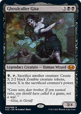 Ghoulcaller Gisa [Commander Collection: Black] | Galaxy Games LLC