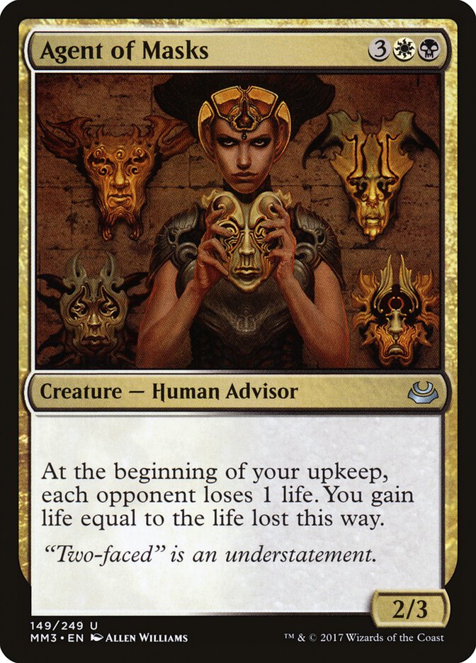 Agent of Masks [Modern Masters 2017] | Galaxy Games LLC