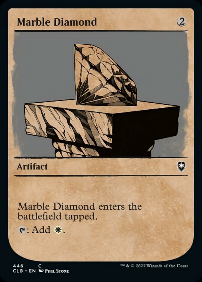 Marble Diamond (Showcase) [Commander Legends: Battle for Baldur's Gate] | Galaxy Games LLC