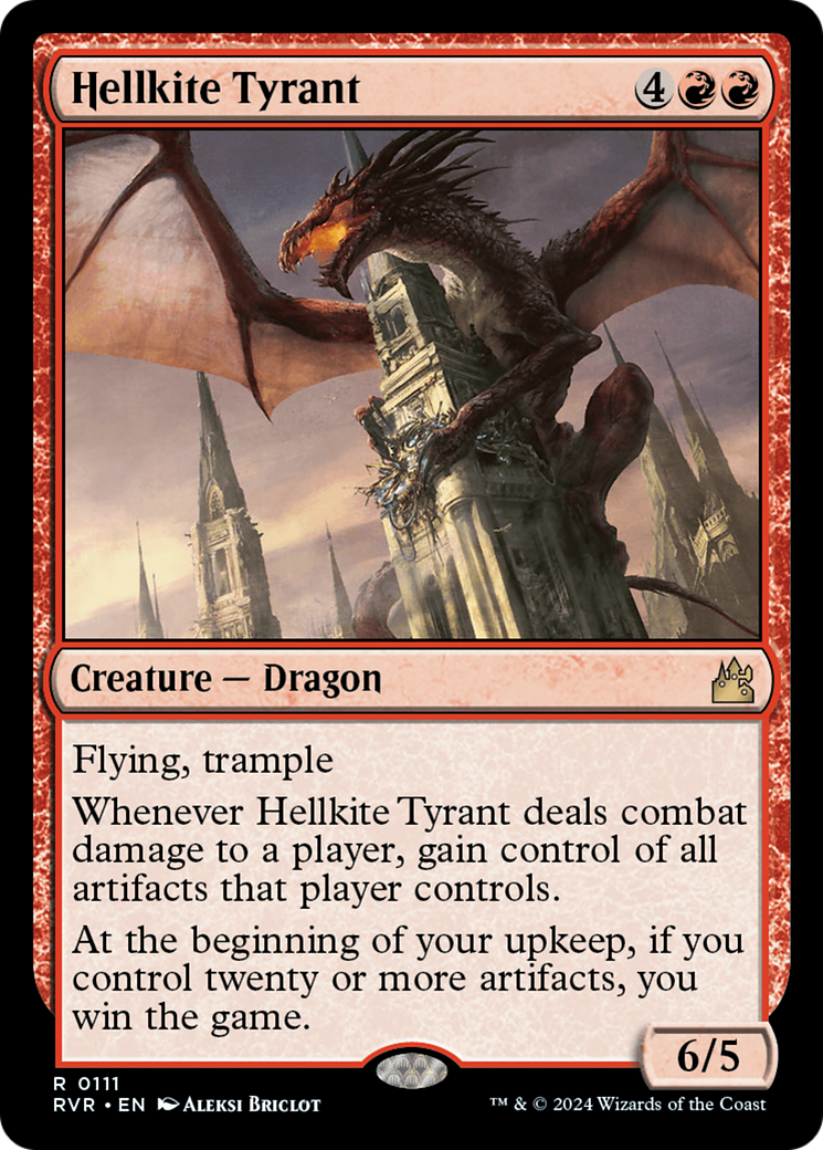 Hellkite Tyrant [Ravnica Remastered] | Galaxy Games LLC