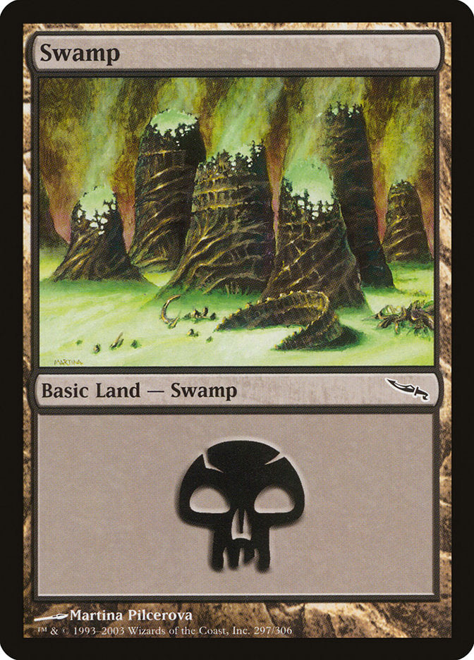 Swamp (297) [Mirrodin] | Galaxy Games LLC