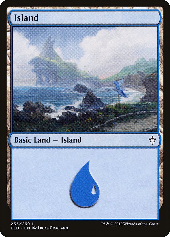 Island (255) [Throne of Eldraine] | Galaxy Games LLC