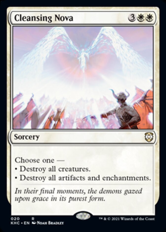 Cleansing Nova [Kaldheim Commander] | Galaxy Games LLC