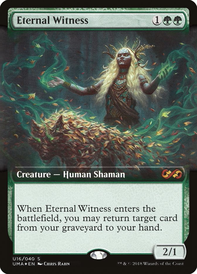 Eternal Witness (Topper) [Ultimate Masters Box Topper] | Galaxy Games LLC