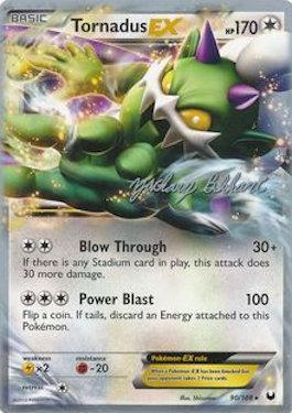 Tornadus EX (90/108) (CMT - Zachary Bokhari) [World Championships 2012] | Galaxy Games LLC