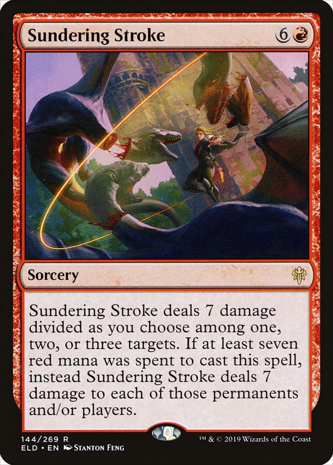 Sundering Stroke [Throne of Eldraine] | Galaxy Games LLC