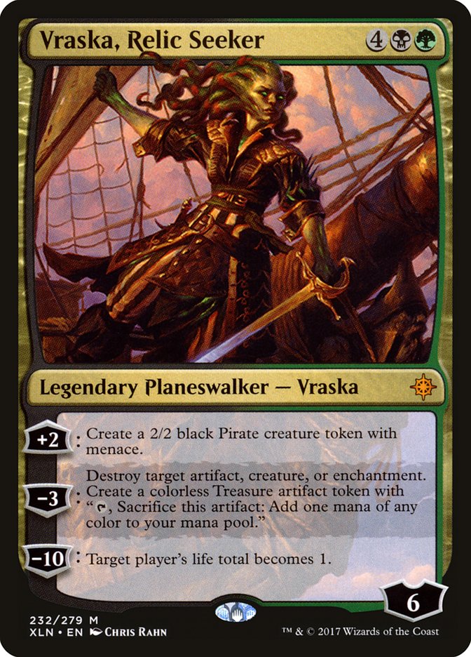 Vraska, Relic Seeker [Ixalan] | Galaxy Games LLC