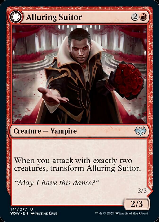 Alluring Suitor // Deadly Dancer [Innistrad: Crimson Vow] | Galaxy Games LLC