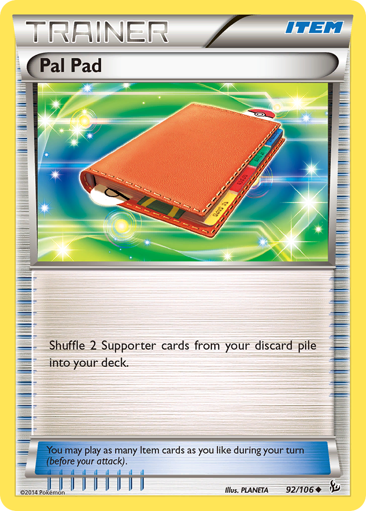 Pal Pad (92/106) [XY: Flashfire] | Galaxy Games LLC