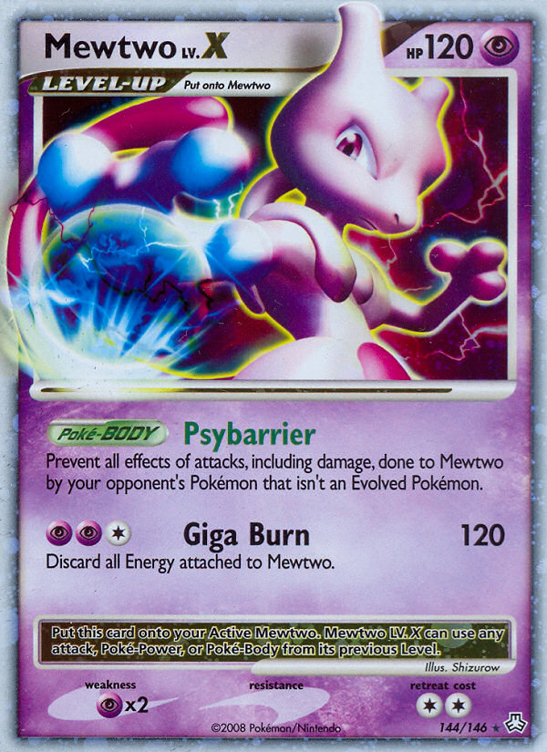 Mewtwo LV.X (144/146) [Diamond & Pearl: Legends Awakened] | Galaxy Games LLC