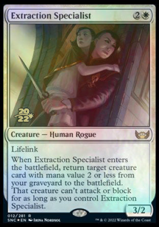 Extraction Specialist [Streets of New Capenna Prerelease Promos] | Galaxy Games LLC