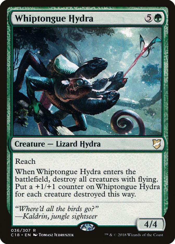 Whiptongue Hydra [Commander 2018] | Galaxy Games LLC