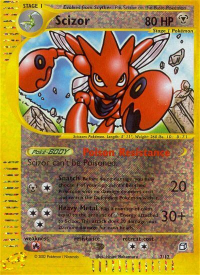 Scizor (7/12) [Box Topper] | Galaxy Games LLC