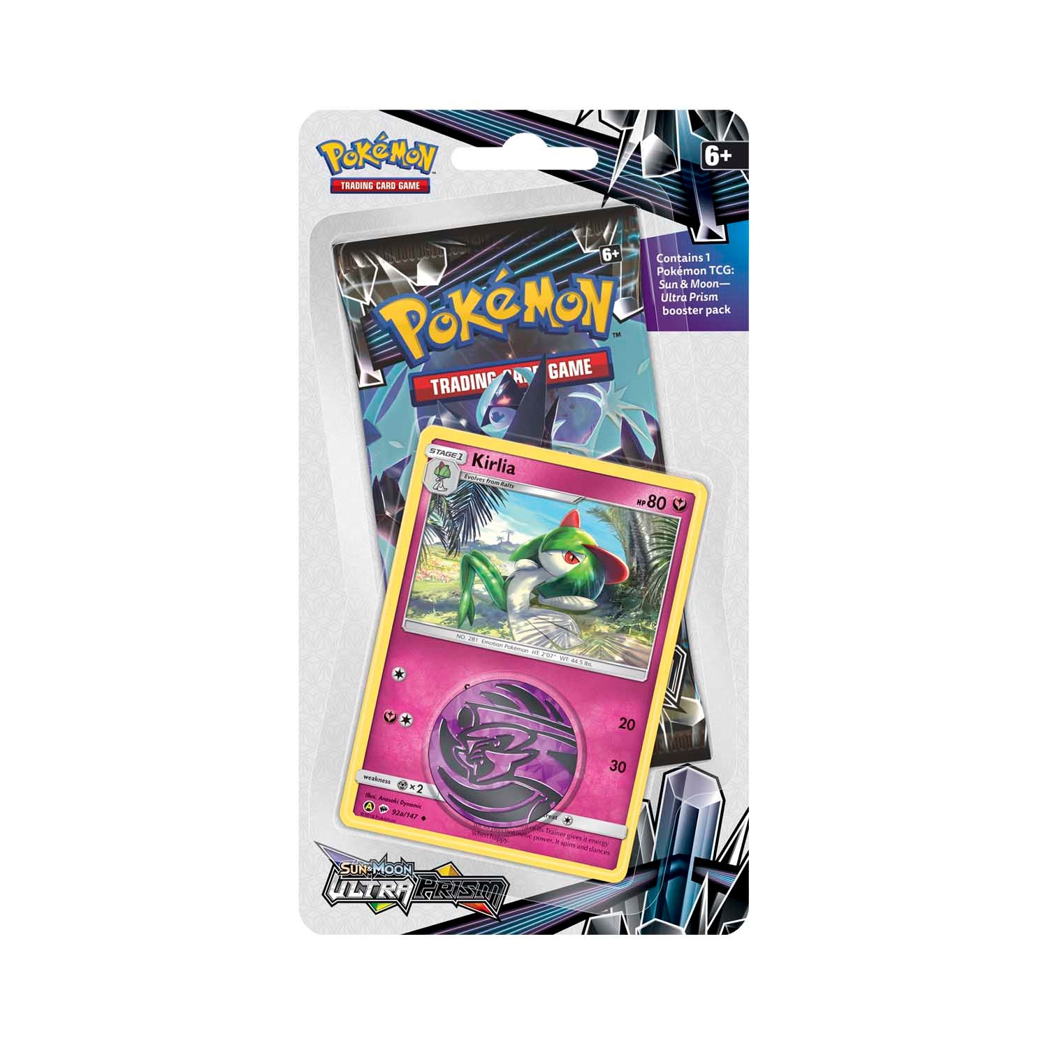 Sun & Moon: Ultra Prism - Single Pack Blister (Kirlia) | Galaxy Games LLC