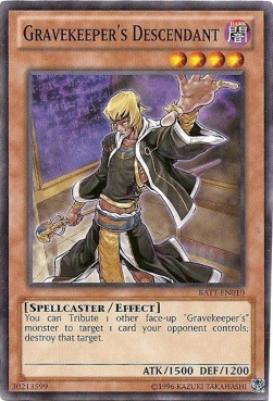 Gravekeeper's Descendant [BATT-EN010] Starfoil Rare | Galaxy Games LLC