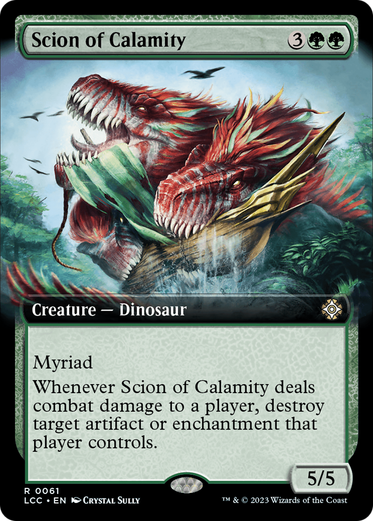 Scion of Calamity (Extended Art) [The Lost Caverns of Ixalan Commander] | Galaxy Games LLC