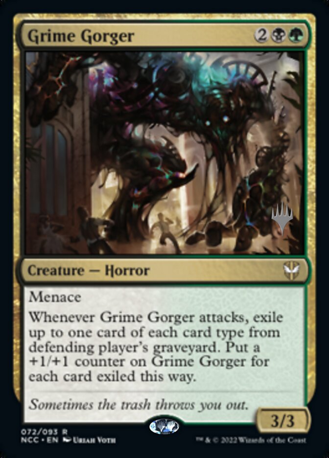 Grime Gorger (Promo Pack) [Streets of New Capenna Commander Promos] | Galaxy Games LLC