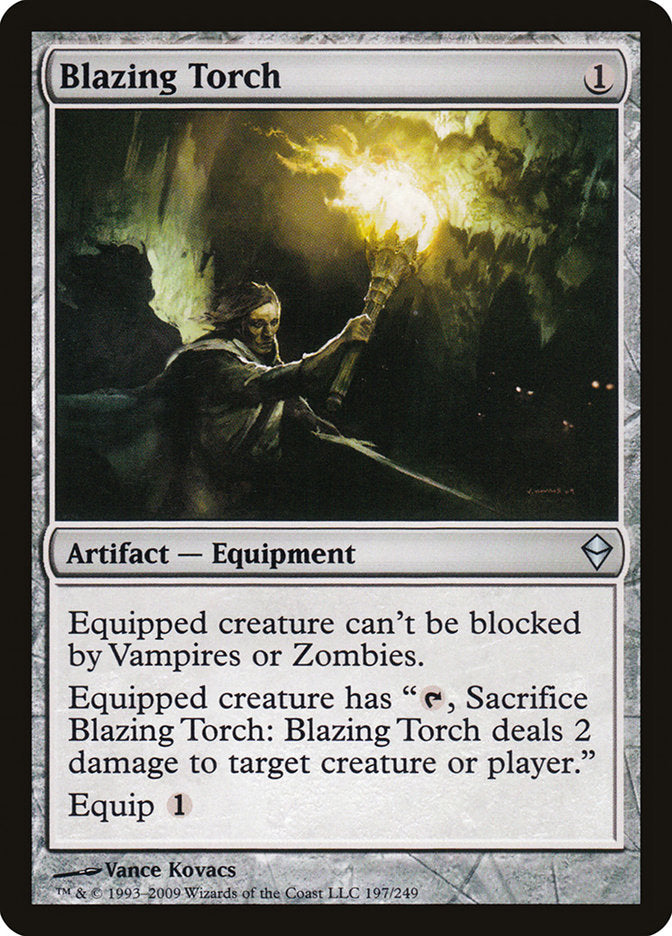 Blazing Torch [Zendikar] | Galaxy Games LLC