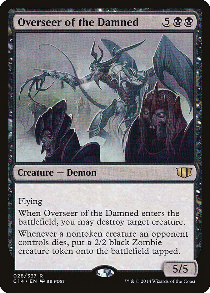 Overseer of the Damned [Commander 2014] | Galaxy Games LLC