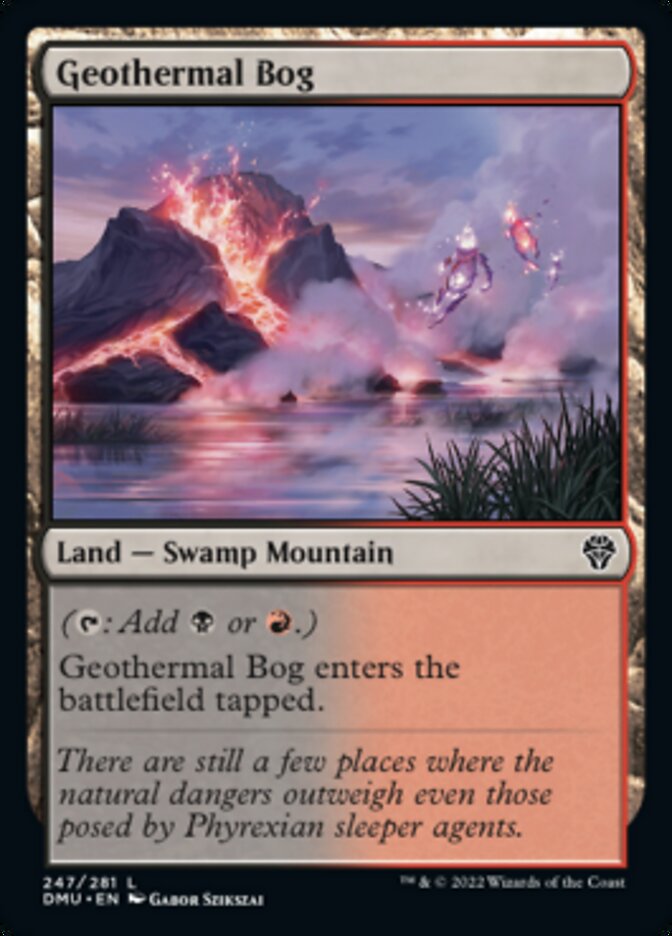 Geothermal Bog [Dominaria United] | Galaxy Games LLC