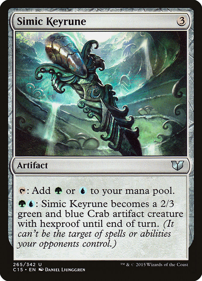 Simic Keyrune [Commander 2015] | Galaxy Games LLC