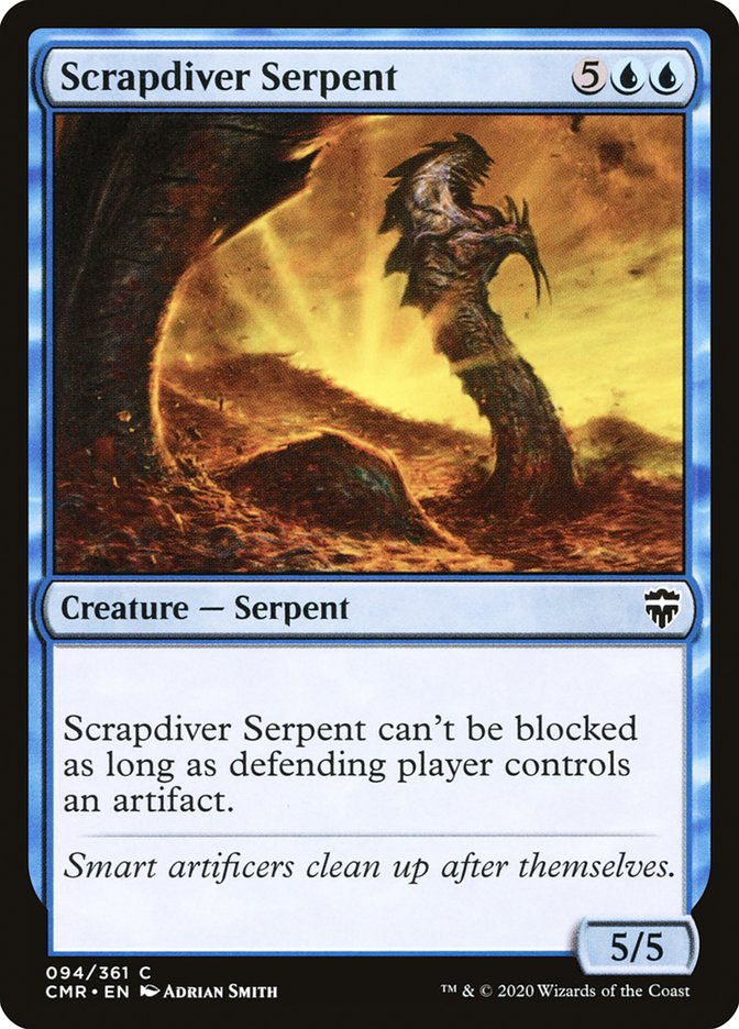 Scrapdiver Serpent [Commander Legends] | Galaxy Games LLC