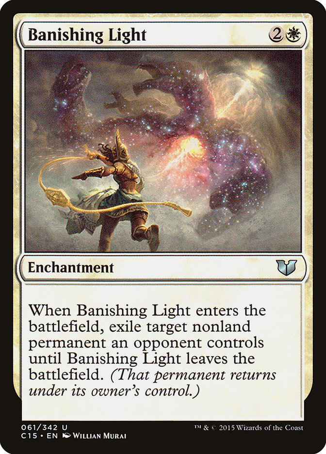 Banishing Light [Commander 2015] | Galaxy Games LLC