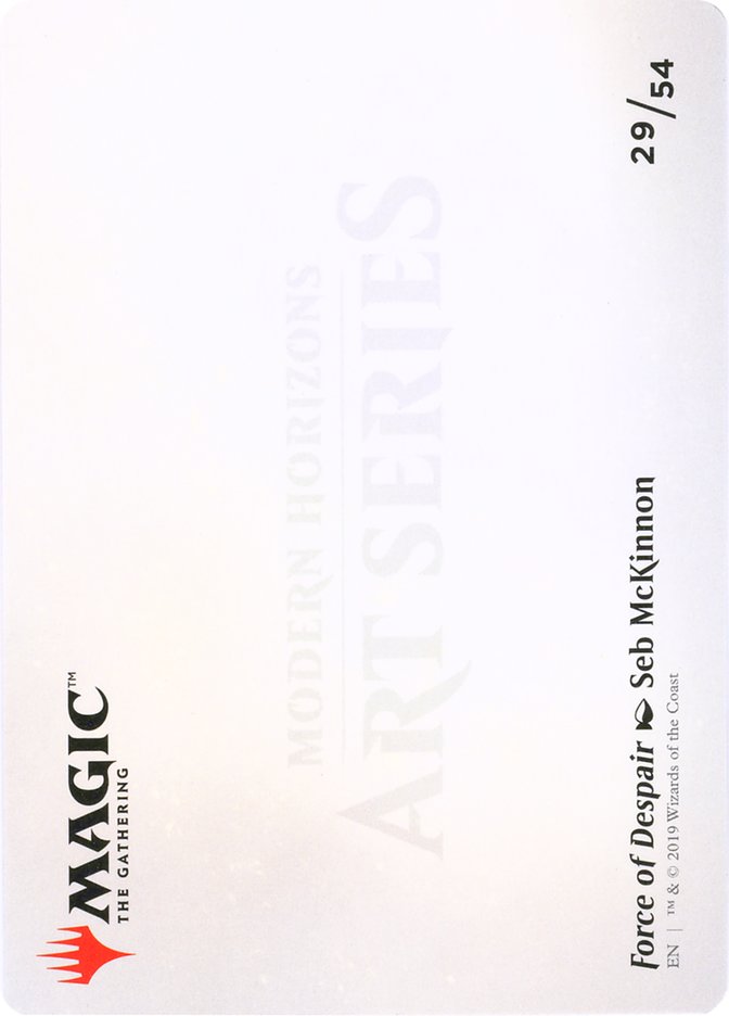 Force of Despair // Force of Despair [Modern Horizons Art Series] | Galaxy Games LLC