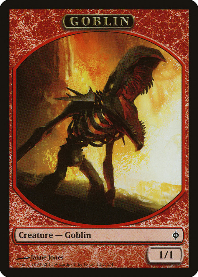 Goblin Token [New Phyrexia Tokens] | Galaxy Games LLC