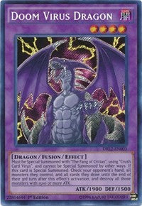 Doom Virus Dragon [DRL2-EN003] Secret Rare | Galaxy Games LLC