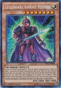 Legendary Knight Hermos [DRL2-EN008] Secret Rare | Galaxy Games LLC