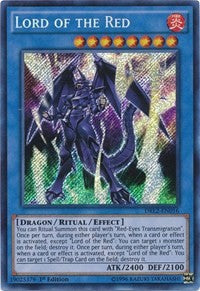 Lord of the Red [DRL2-EN016] Secret Rare | Galaxy Games LLC