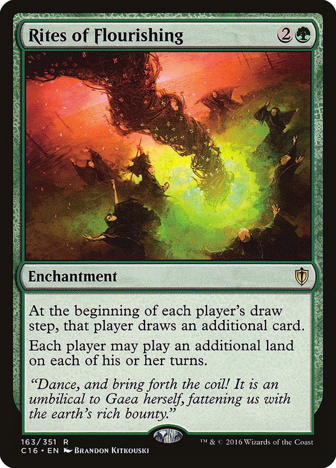 Rites of Flourishing [Commander 2016] | Galaxy Games LLC