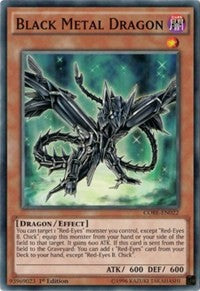 Black Metal Dragon [CORE-EN022] Common | Galaxy Games LLC