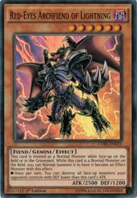 Red-Eyes Archfiend of Lightning [CORE-EN023] Super Rare | Galaxy Games LLC