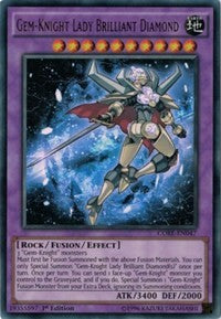 Gem-Knight Lady Brilliant Diamond [CORE-EN047] Ultra Rare | Galaxy Games LLC