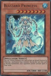 Blizzard Princess [YG07-EN001] Ultra Rare | Galaxy Games LLC