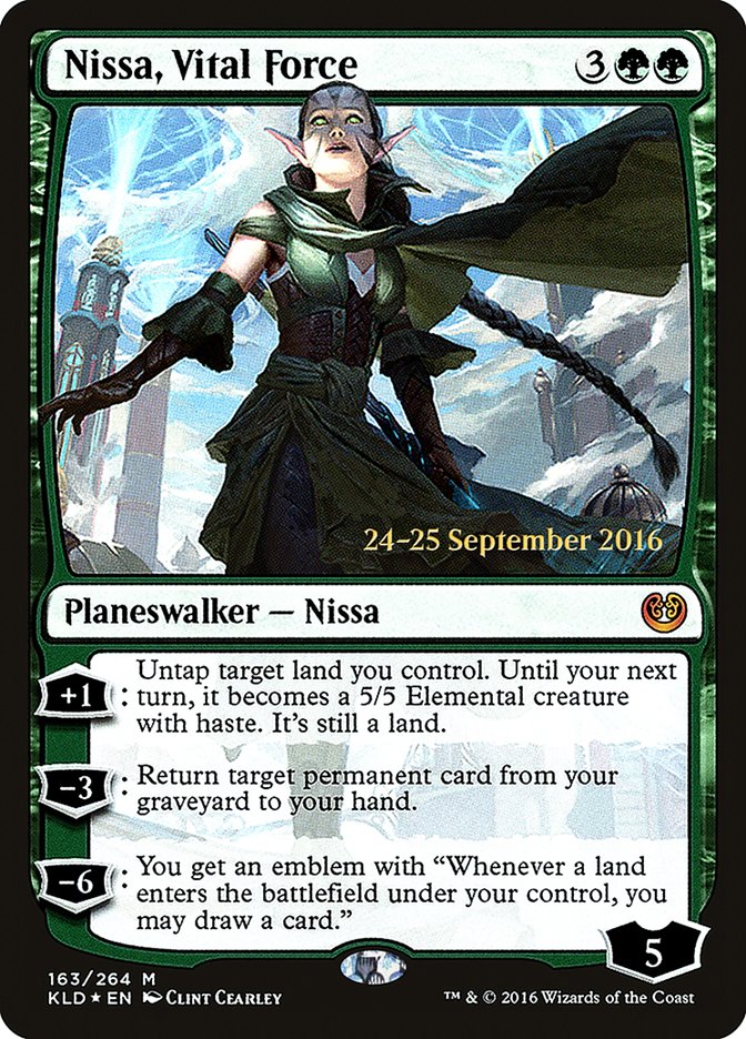 Nissa, Vital Force [Kaladesh Prerelease Promos] | Galaxy Games LLC